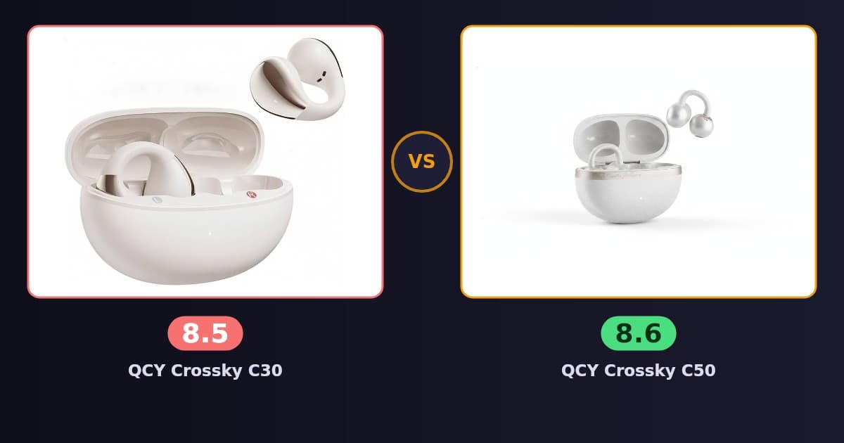 QCY Crossky C30 x QCY Crossky C50