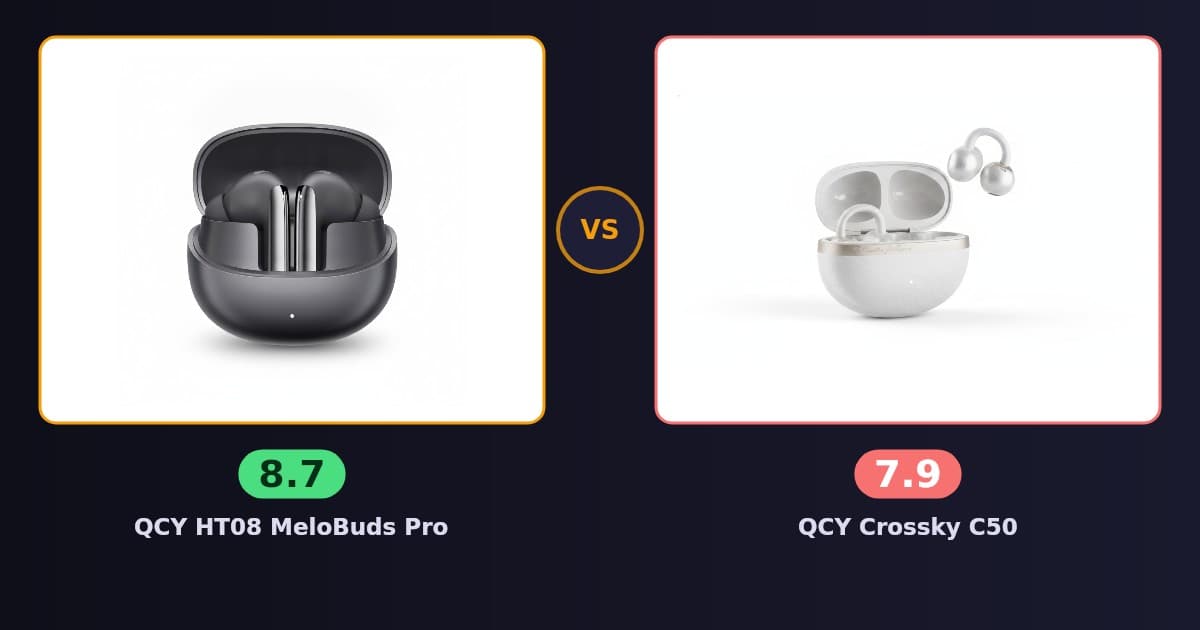 QCY HT08 MeloBuds Pro x QCY Crossky C50