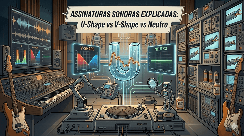 Assinaturas Sonoras Explicadas: U-Shape vs V-Shape vs Neutro