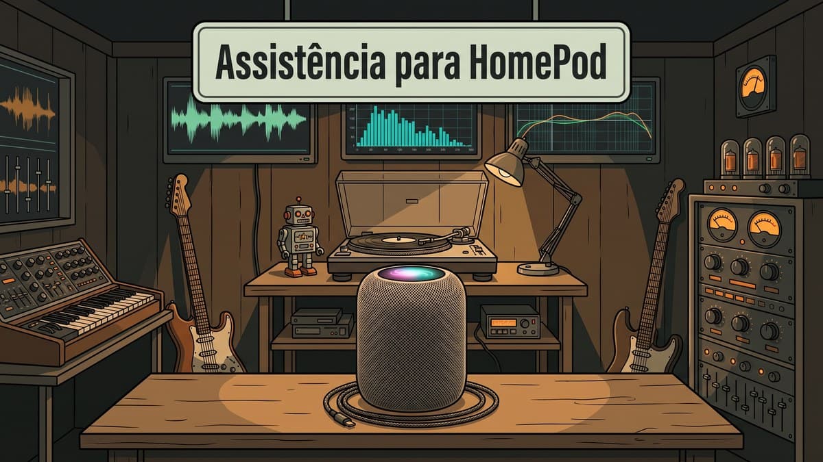 Assistência técnica para caixas Apple (HomePod e HomePod mini): garantia, rede autorizada e como agendar o reparo