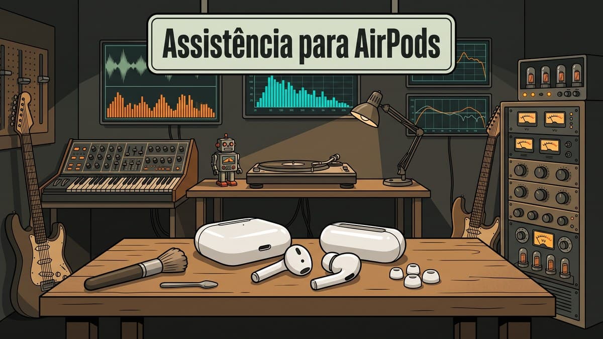 Assistência técnica para fones Apple (AirPods, AirPods Pro e AirPods Max): garantia, autorizadas e custo de reparo