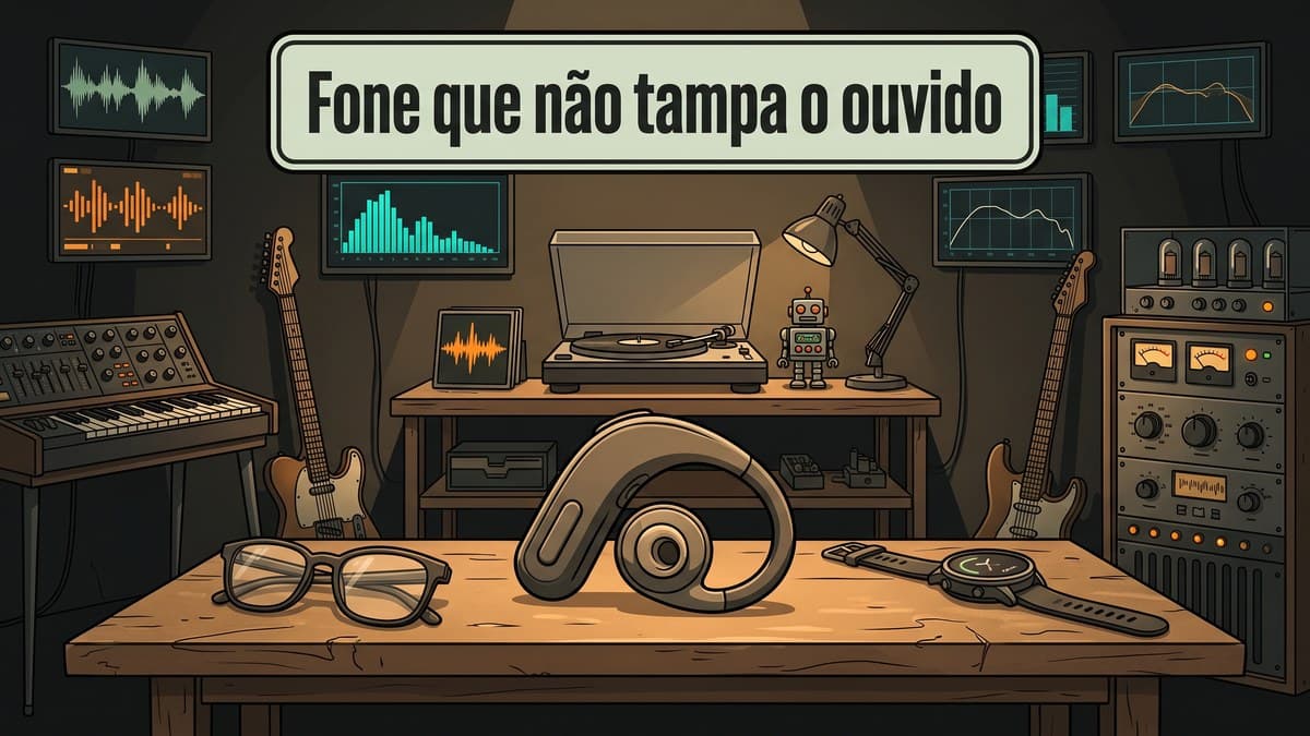 Fone Open-Ear (OWS): Como Funciona e Para Quem Serve