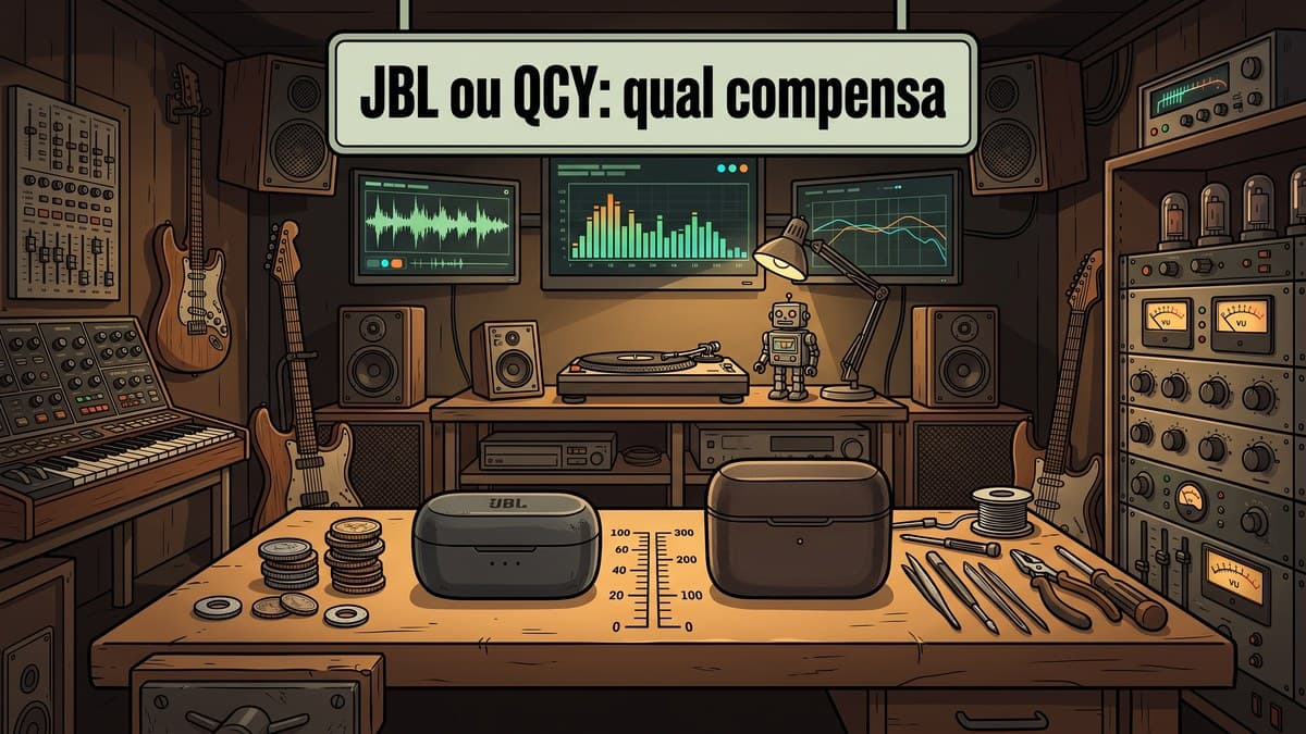 JBL ou QCY: Qual Marca de Fone Compensa Mais? Comparação