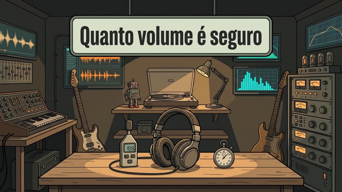 Regra 60/60: Quanto Volume é Seguro no Fone de Ouvido?