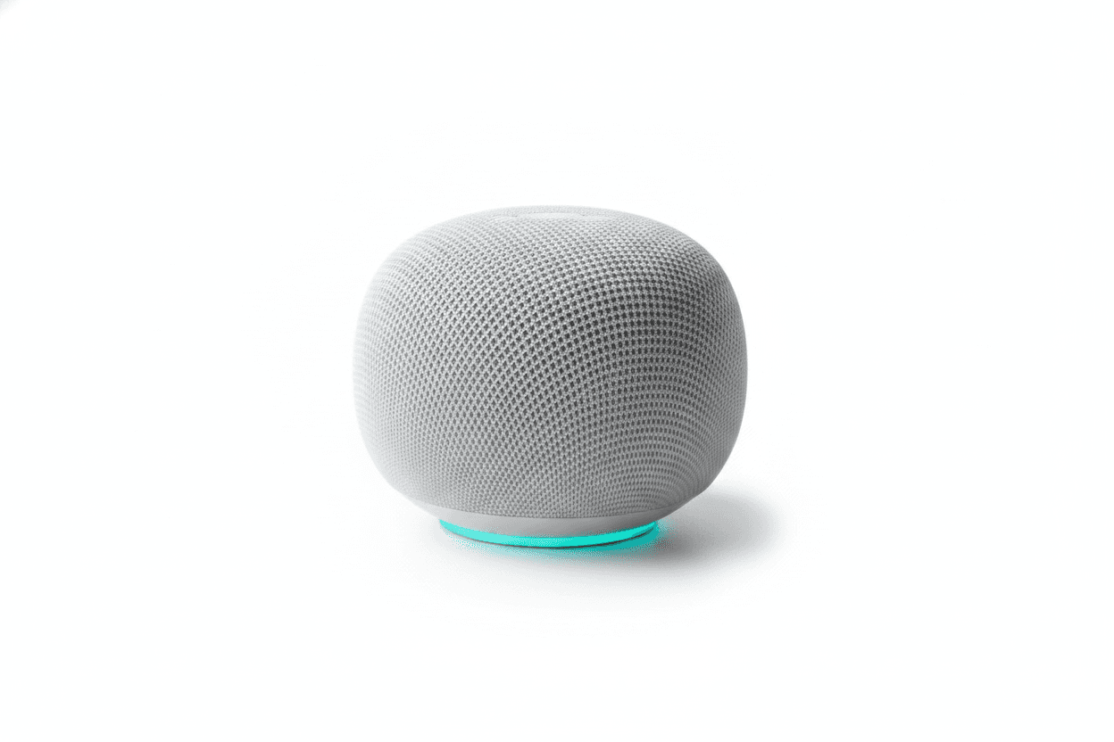Google Home Speaker: front