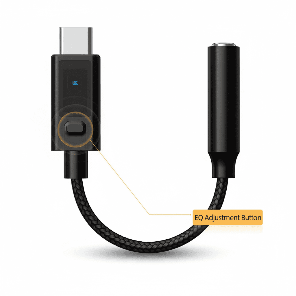 KZ AM02 Type-C DAC: front
