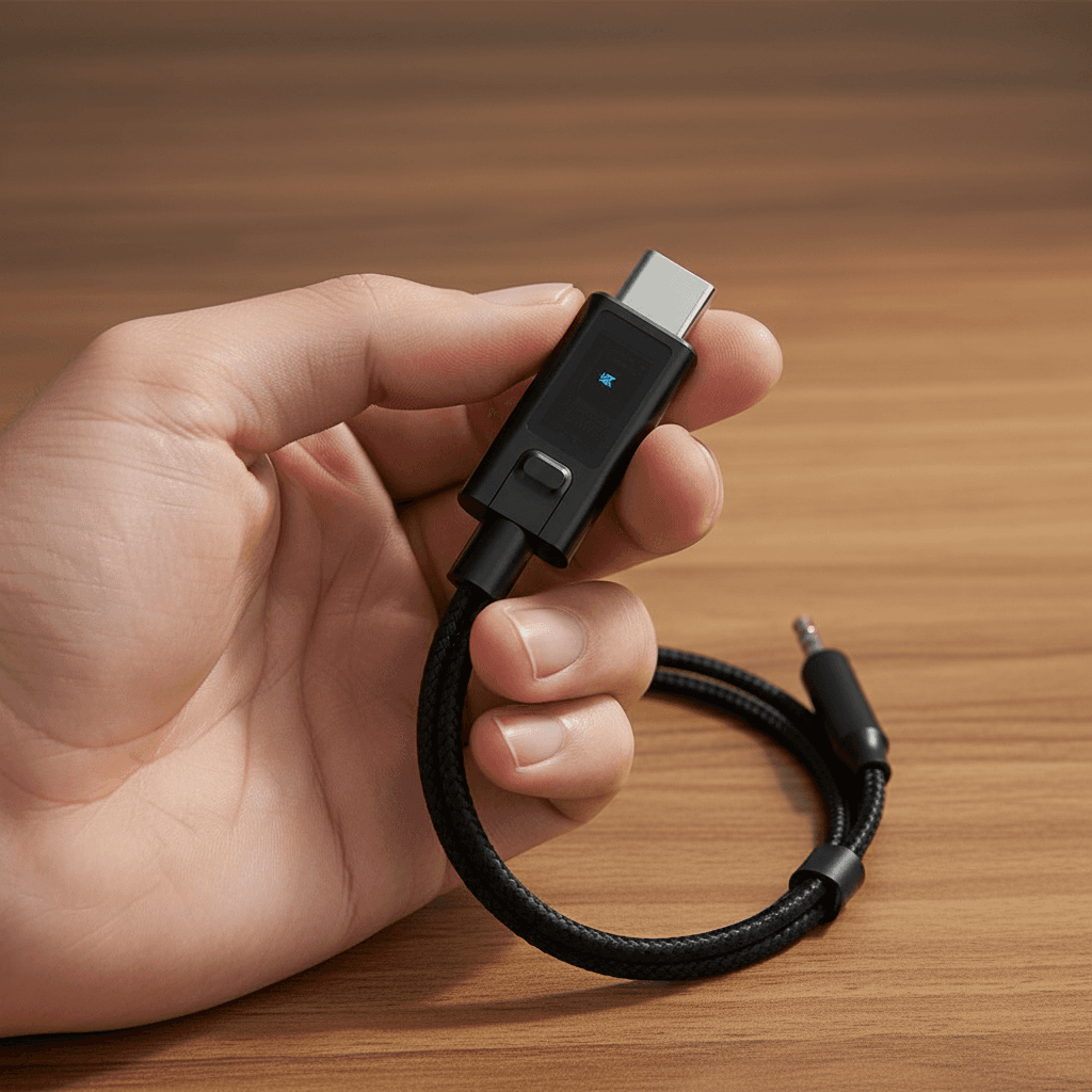 KZ AM02 Type-C DAC: in_hand